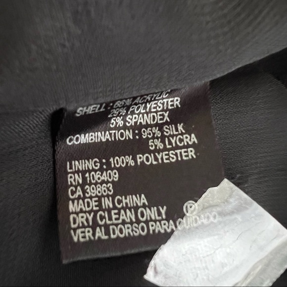 𝅺nwt ANTONIO MELANI TANELLA BLACK SLEEVELESS SLIP‎ DRESS - Picture 8 of 10